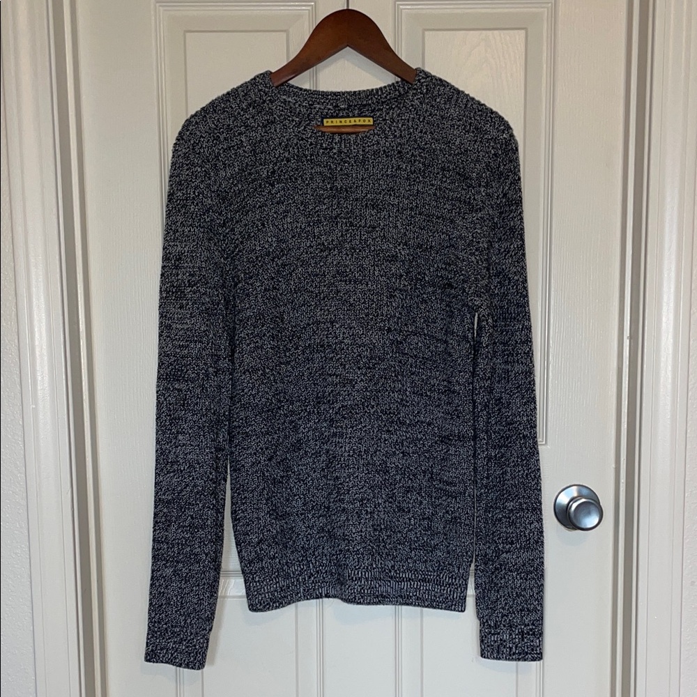 Prince & Fox Charcoal Marled Crewneck Sweater
